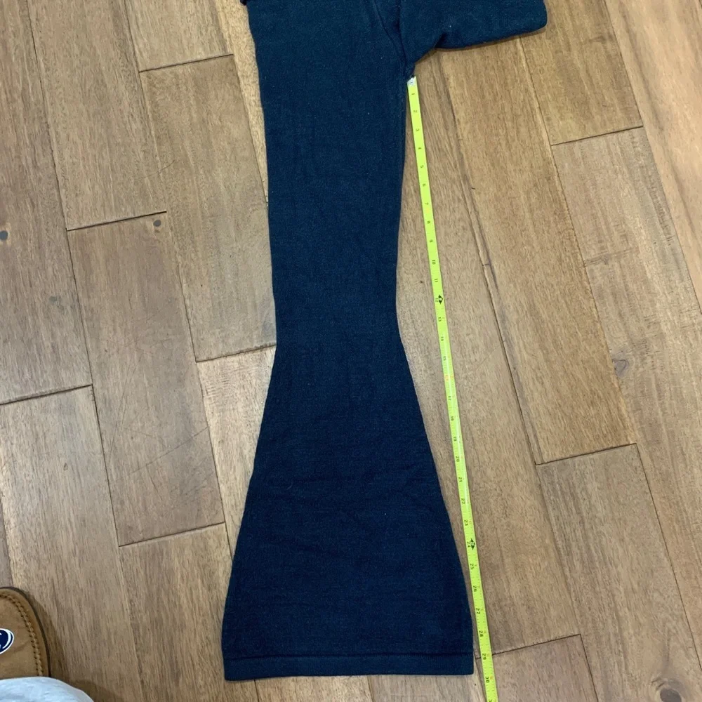 Edikted Womens Navy Flared Pants - Picture 4 of 8